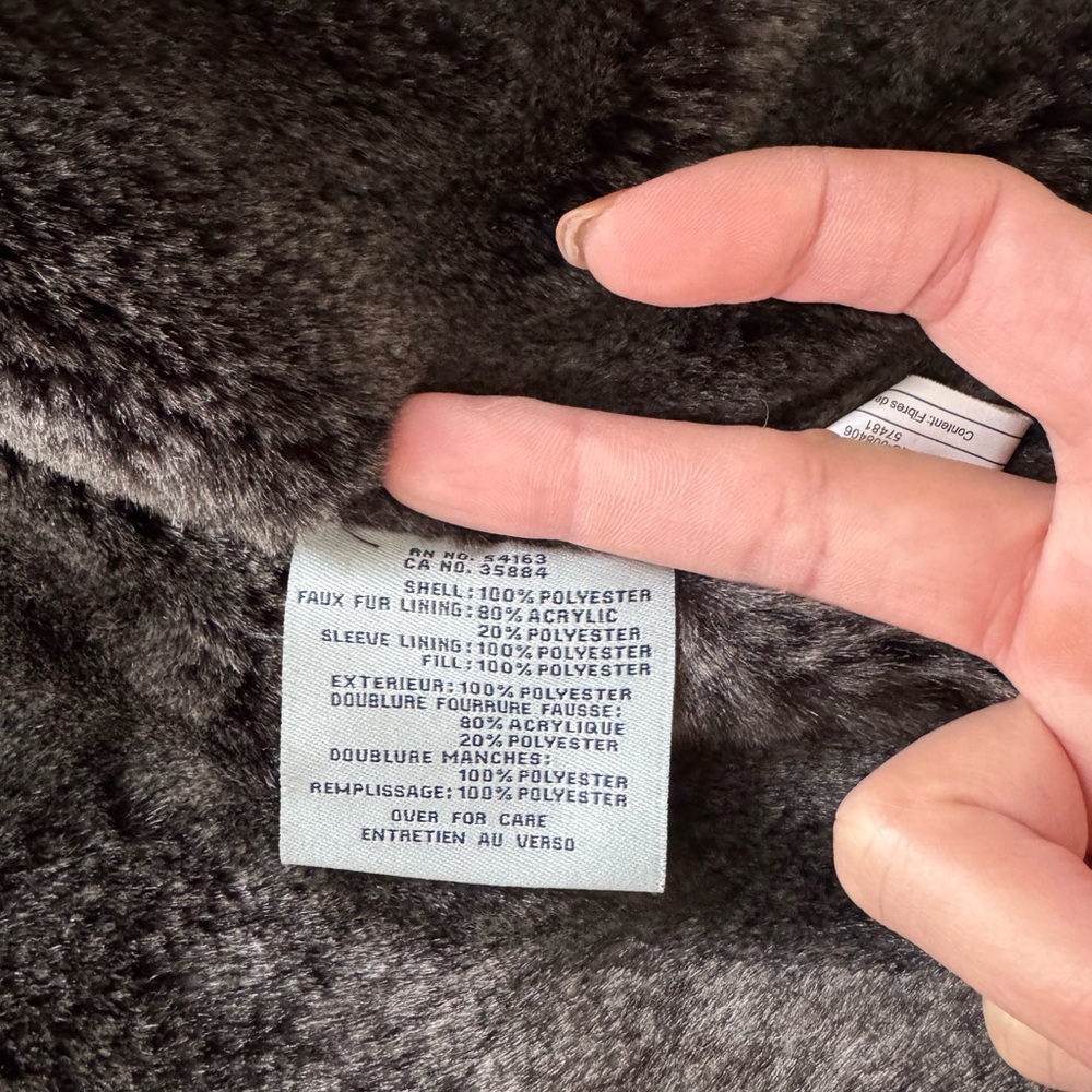 Cole Haan Signature Men's SMALL Jacket with Faux Fur Lining - Picture 11 of 13